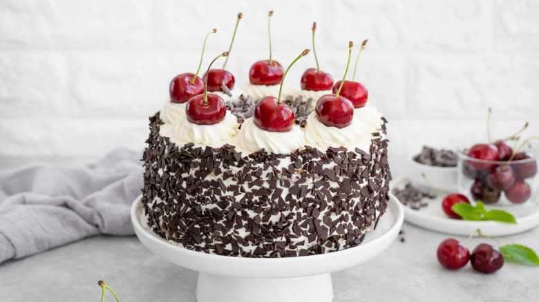 Black forest gateau 