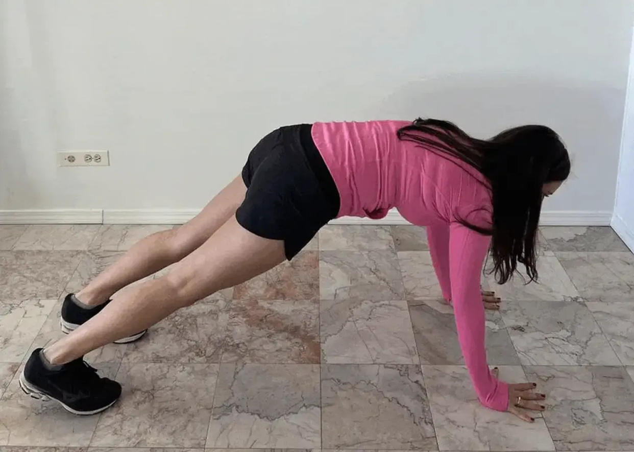 calf exercises Mountain climbers 