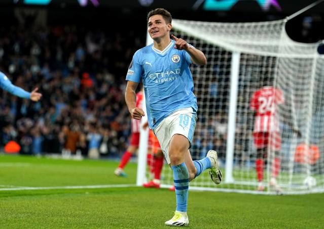 Man City vs Crvena Zvezda highlights and reaction as Alvarez scores twice  and Rodri strikes - Manchester Evening News