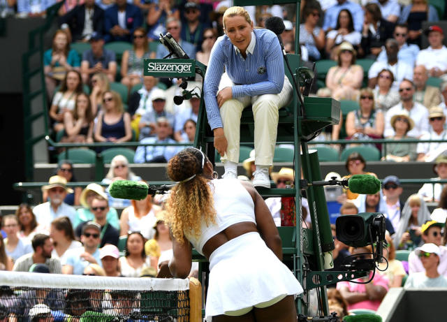 Wimbledon fans get eyeful after 'ridiculous' rule forced female