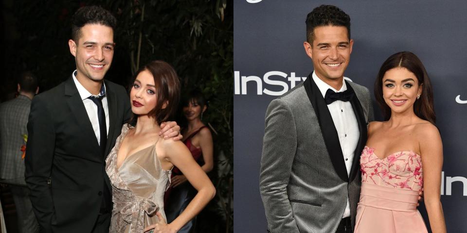 Sarah Hyland and Wells Adams