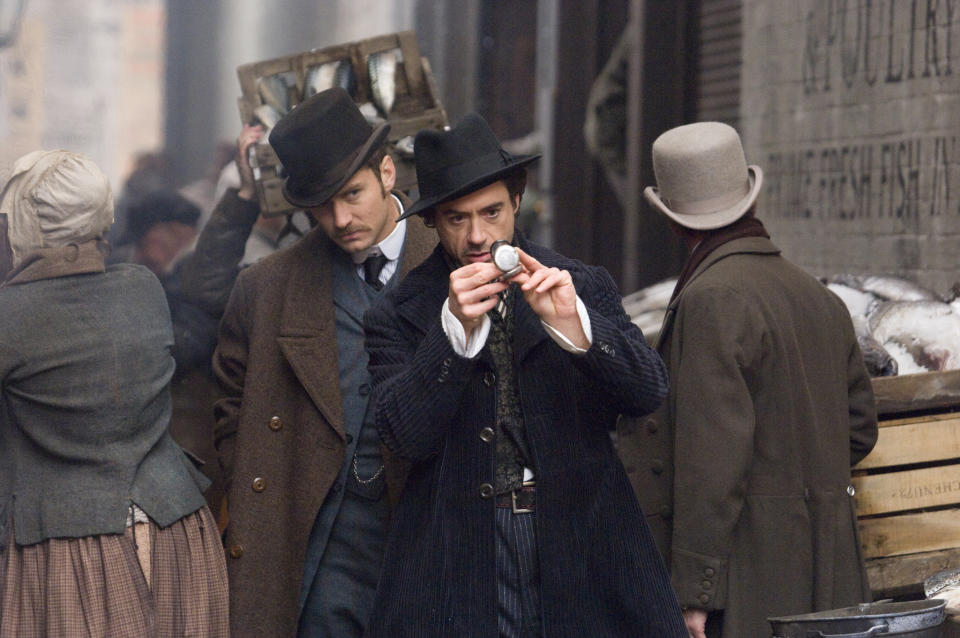 A still from the movie Sherlock Holmes