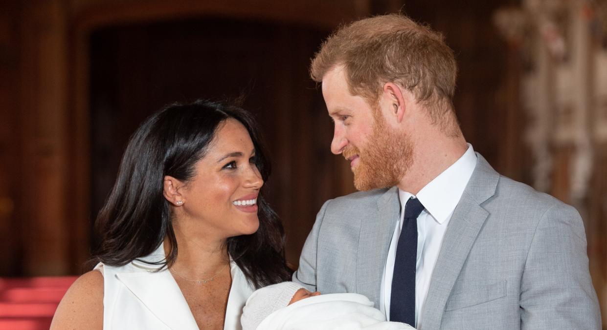 Prince Harry is celebrating his first Father's Day [Image: Getty]