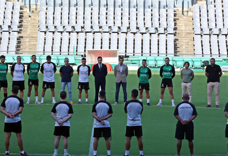El club de fútbol juvenil de Córdoba dedicó un minuto de silencio