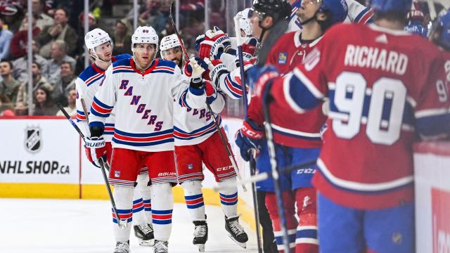 Patrick Kane Makes His Rangers Debut