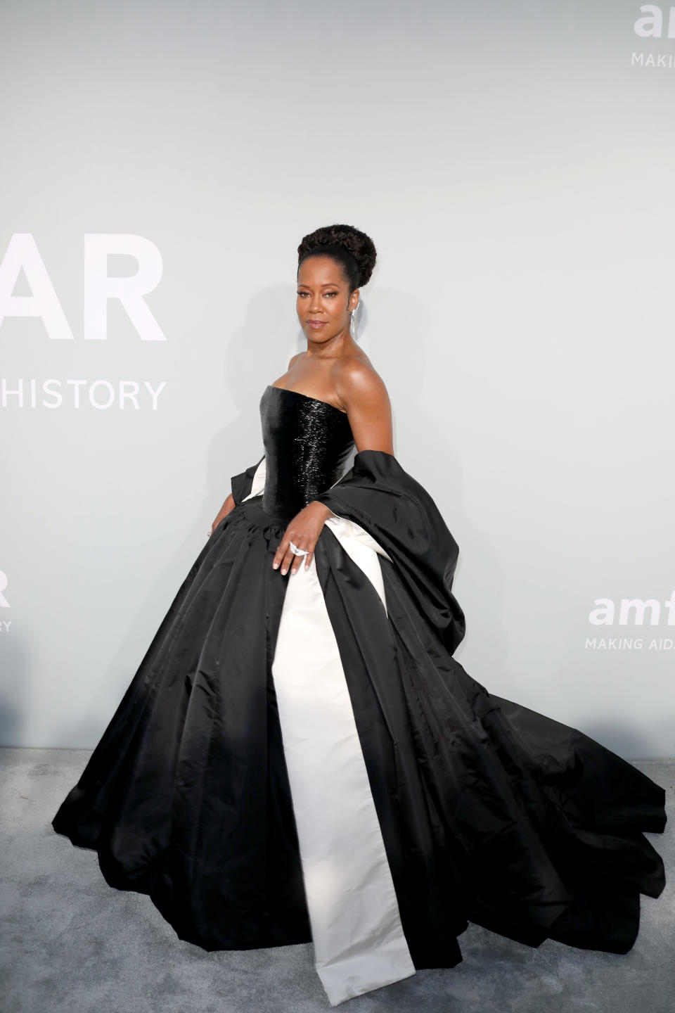 Regina King attends the 2021 amFAR Gala in Cap d’Antibes, France on July 16. - Credit: KCS Presse / MEGA