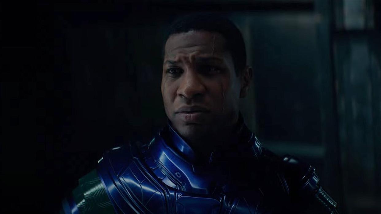  Jonathan Majors as Kang the Conqueror in Ant-Man and the Wasp: Quantumania. 