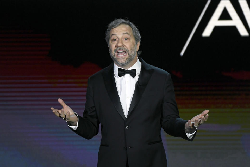 Judd Apatow speaks onstage during the 72nd Directors Guild Of America Awards on January 25, 2020. (Photo by Kevork Djansezian/Getty Images)