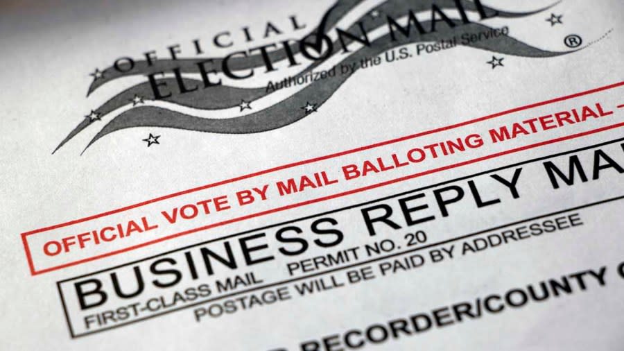 Absentee voting, or the option to vote by mail under specific circumstances, is currently available for residents of every U.S. state. But many place restrictions on who can request a mail-in ballot. (Getty Images)