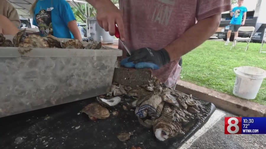 Big crowd at Milford Oyster fest Saturday