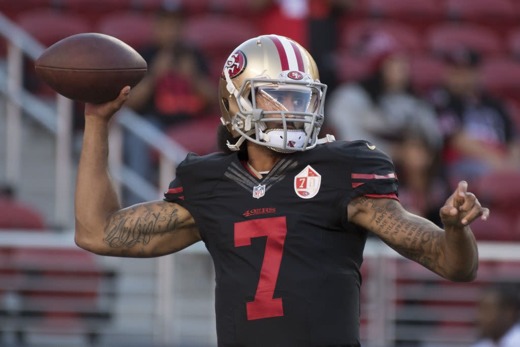 Colin Kaepernick QB, San Francisco 49ers