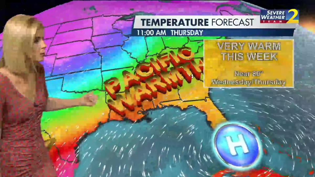 Wednesday Forecast: A midweek warm-up is headed our way