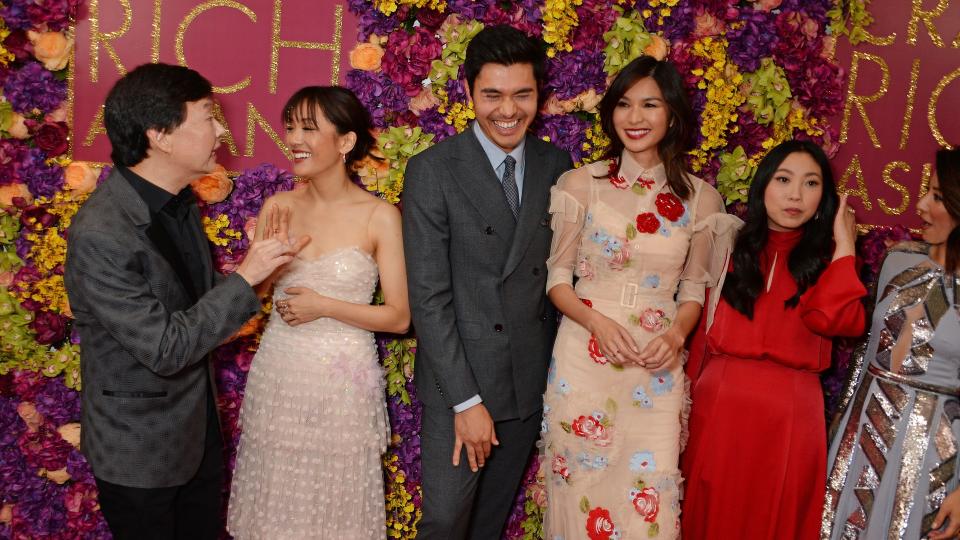 The cast of Crazy Rich Asians