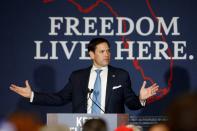 FILE PHOTO: DeSantis hosts a rally in Tampa after primary election