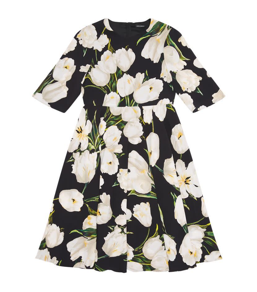 Tulip Print Dress