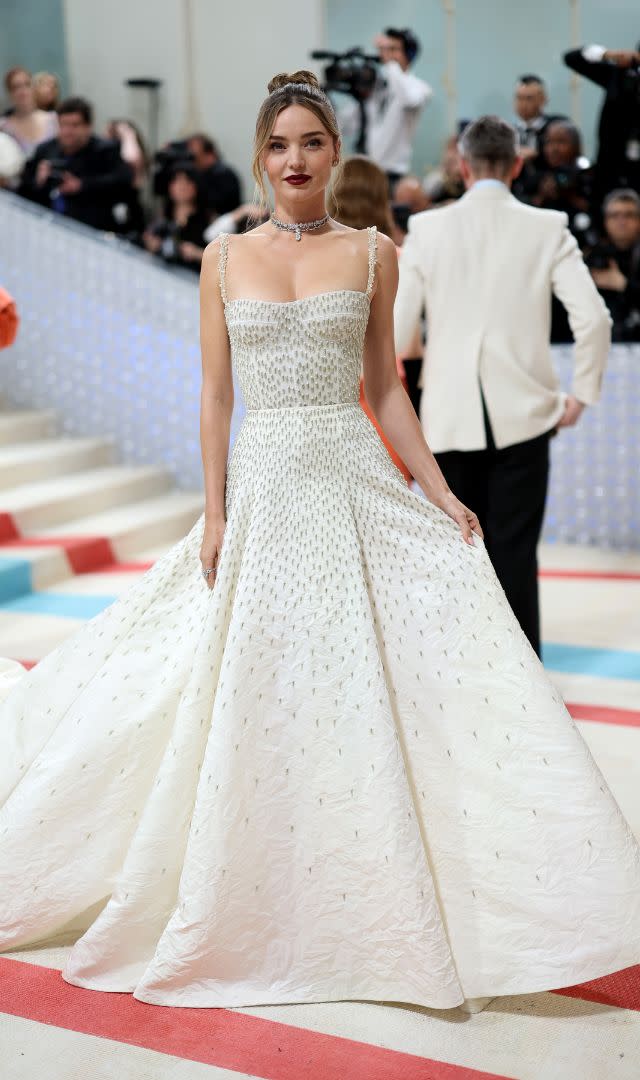 Met Gala 2023: Miranda Kerr looks like a princess in Dior gown