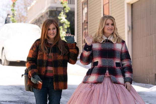 Isla Fisher and Jillian Bell in "Godmothered"<p>Disney+</p>