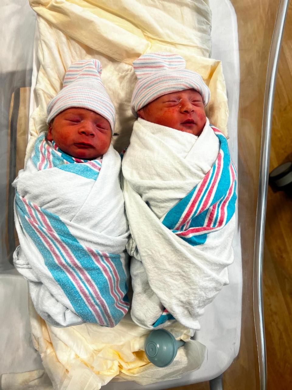 PHOTO: Ezra and Ezekiel are fraternal twins. Ezra was 6 pounds at birth and Ezekiel weighed in at 4 pounds and 15 ounces. (Courtesy of the Humphrey family)