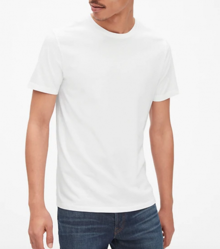 white t shirt classic GAP