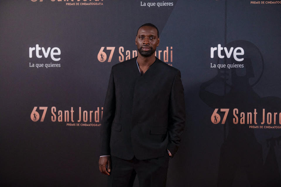 Omar Sy le 24 avril 2023, à Barcelone.