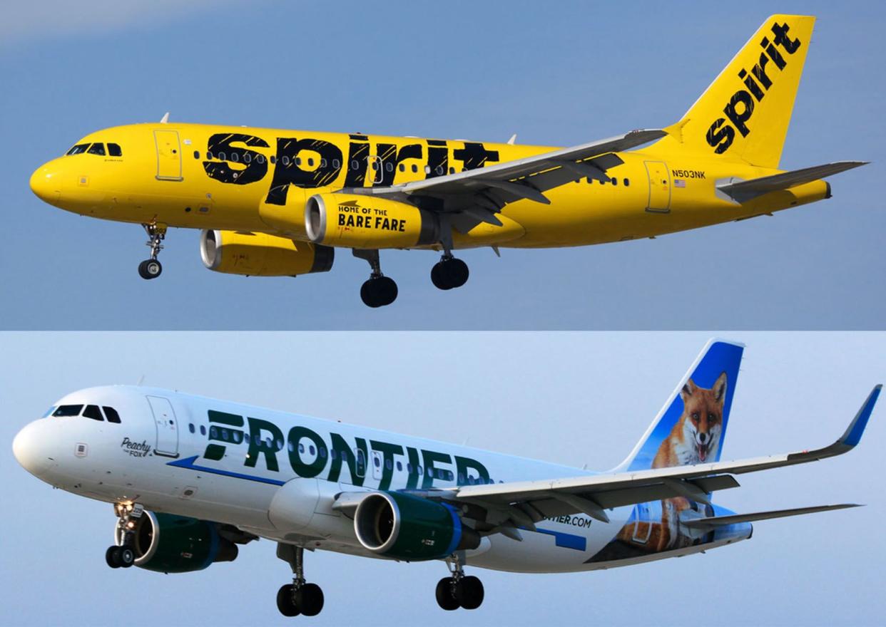 Spirit and Frontier Airlines