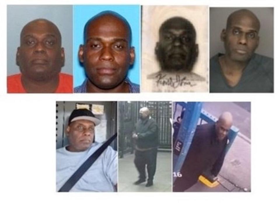 Frank Robert James is pictured in images shared by the NYPD (NYPD)