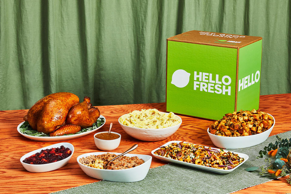Hello Fresh Thanksgiving Meal Delivery Service
