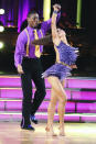 Jacoby Jones and Karina Smirnoff perform on "Dancing With the Stars."