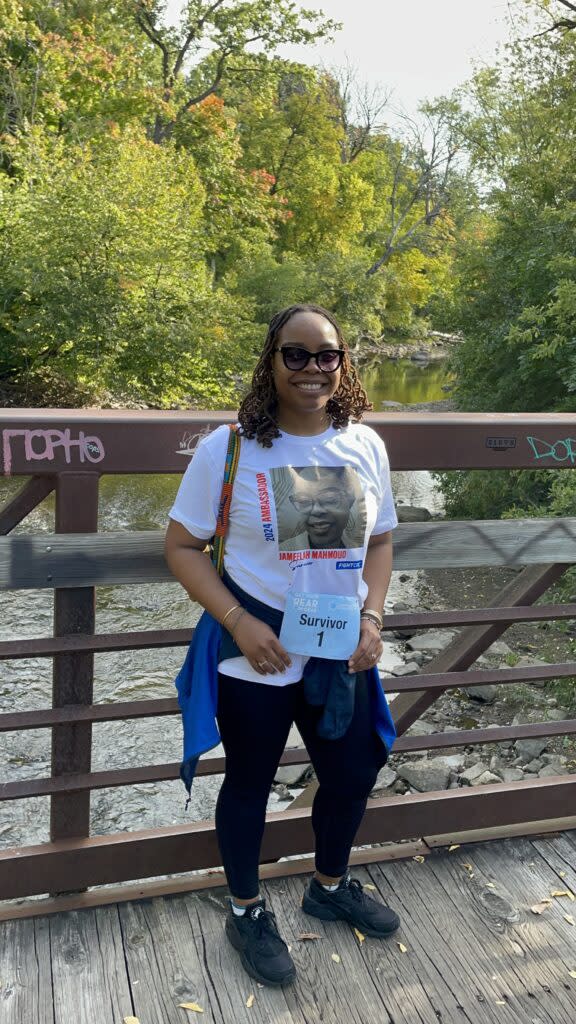 Jameelah Mahmoud, of Milwaukee, was diagnosed with stage 3 colon cancer at 33 after being misdiagnosed with acid reflux and told to take antacids and avoid spicy foods. (Photo courtesy of Jameelah Mahmoud)