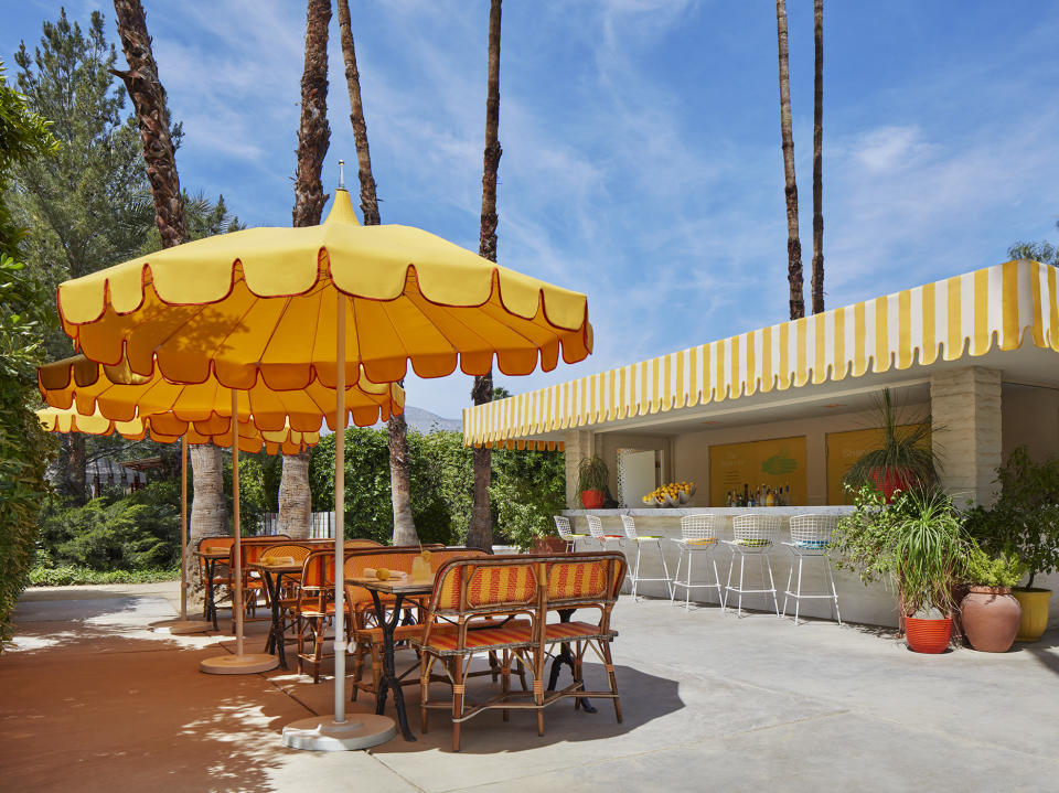 Adler worked on the design of the Parker Hotel Palm Springs.