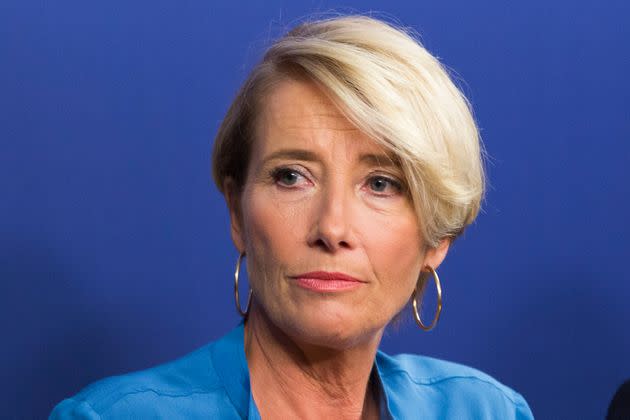 Emma Thompson in 2017. The actress recently shared how often she really watches fan favorite rom-com, 