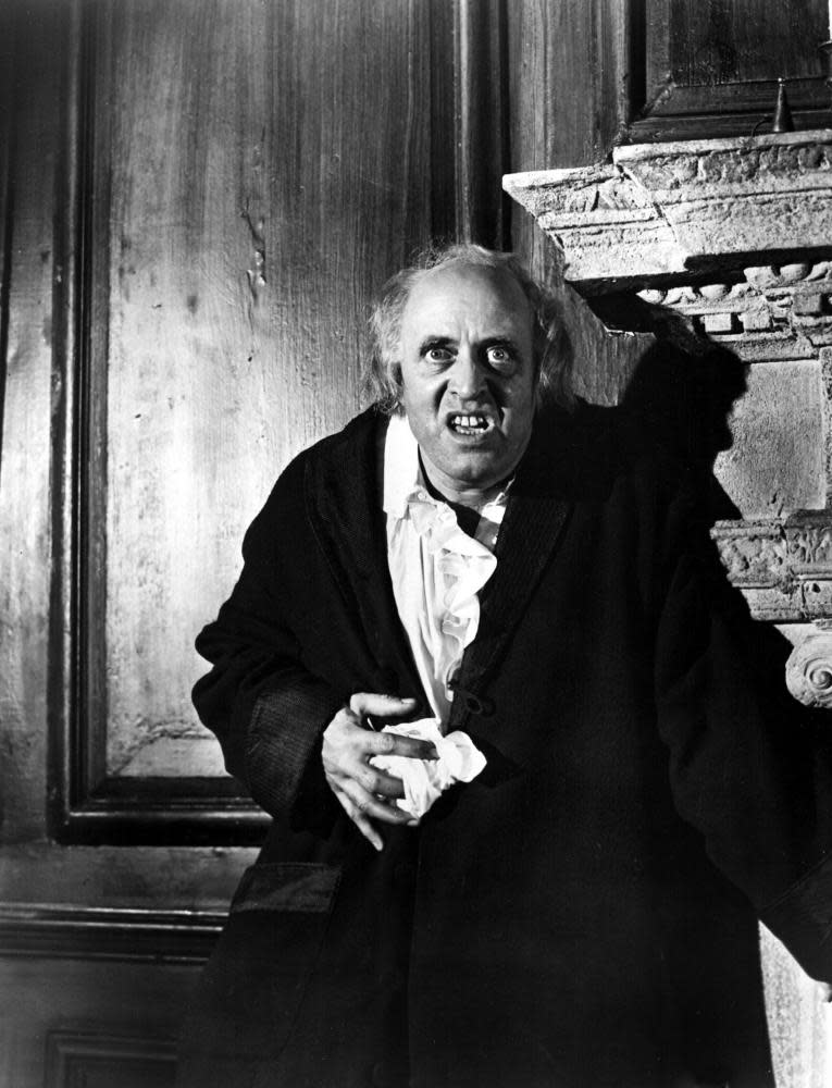 Alastair Sim in Scrooge.