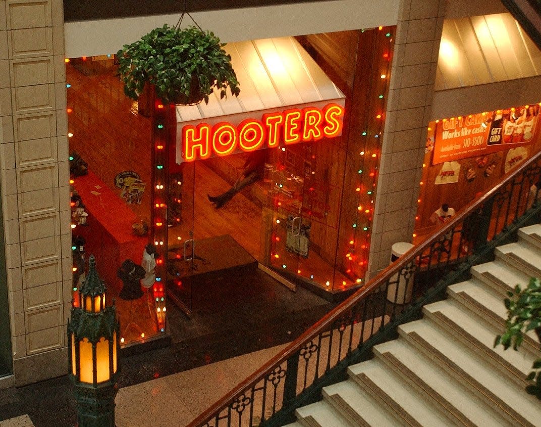 Hooters used to have a location inside the Grand Avenue Mall in downtown Milwaukee.