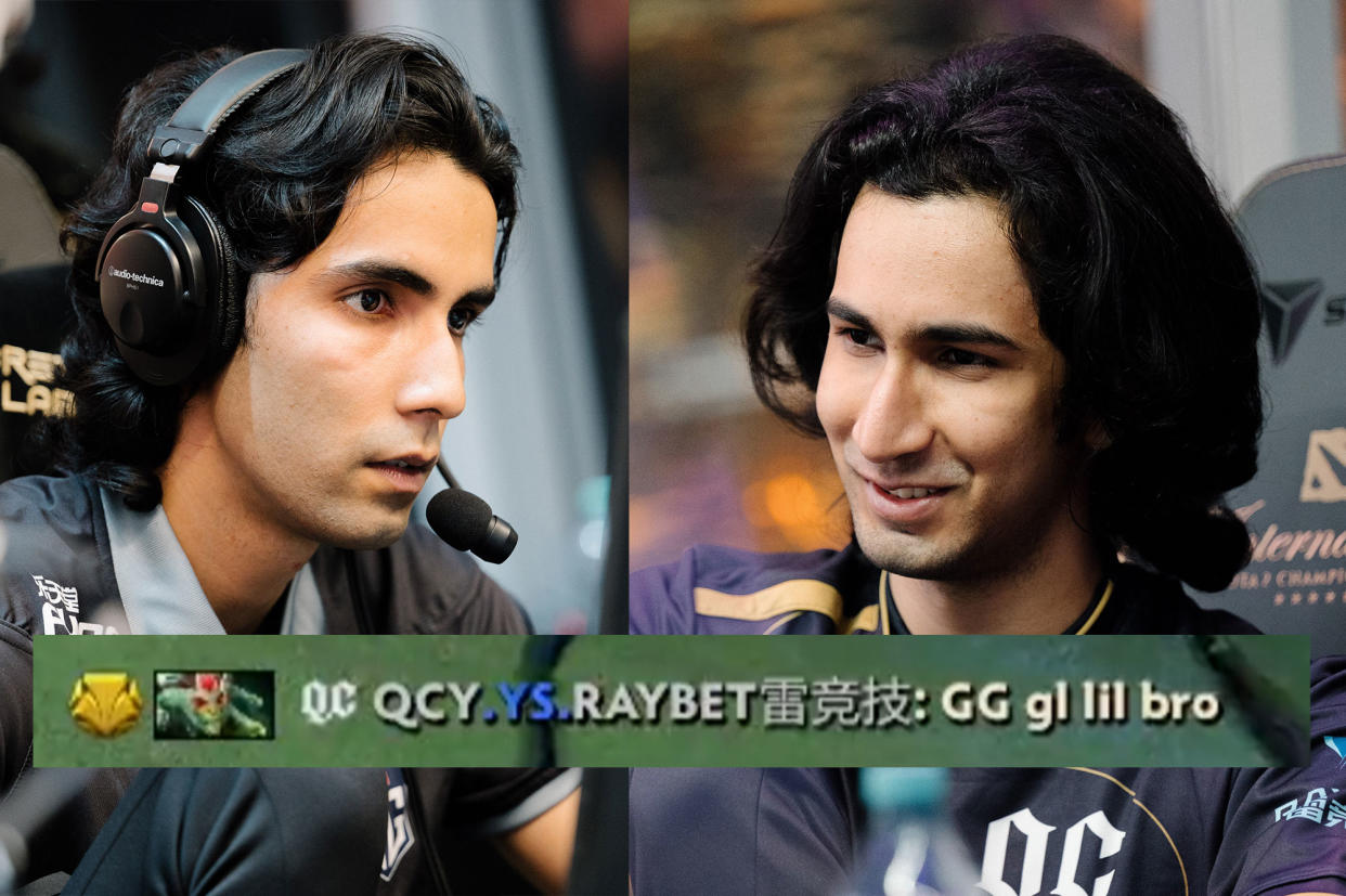 SumaiL and YawaR (Photos: Saharnaz Farahmand via Dota 2 TI Flickr, Dota 2 Twitch)