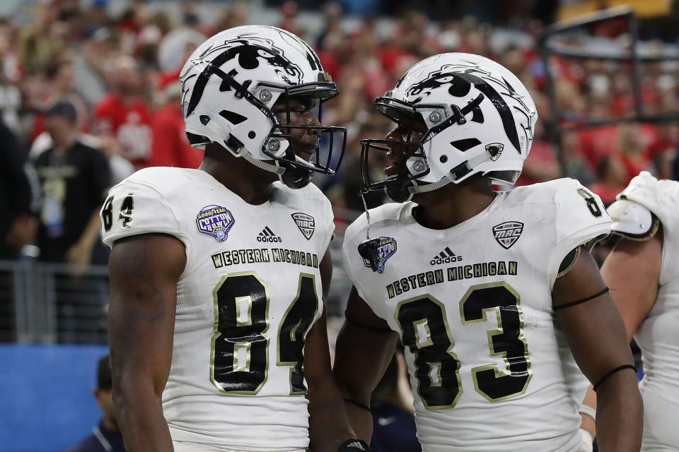 Western Michigan was the non-Power Five representative in the New Year's Six bowls. (Getty)