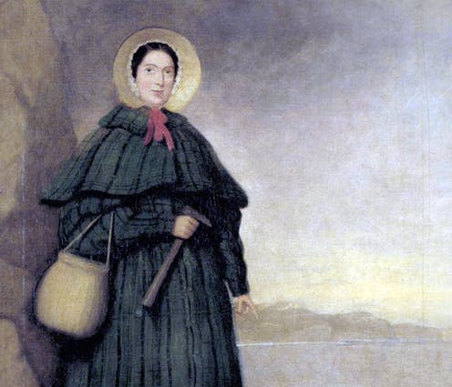 <span class="caption">Mary Anning painting</span>