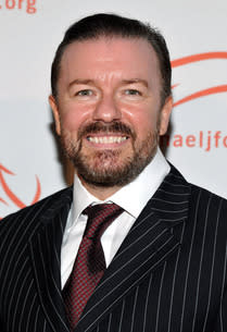 Ricky Gervais | Photo Credits: Mike Coppola/Getty Images