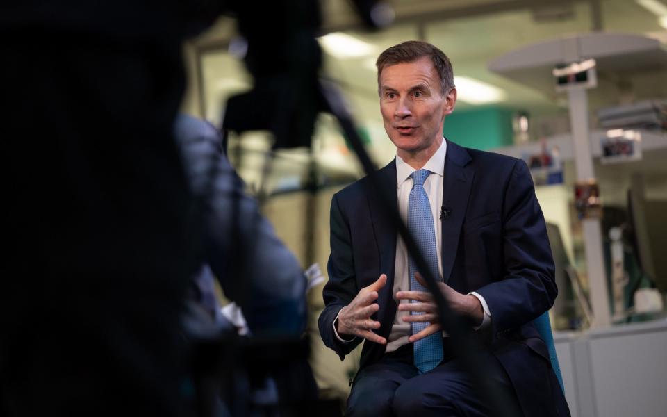 Chancellor Jeremy Hunt tax - Zara Farrar / HM Treasury