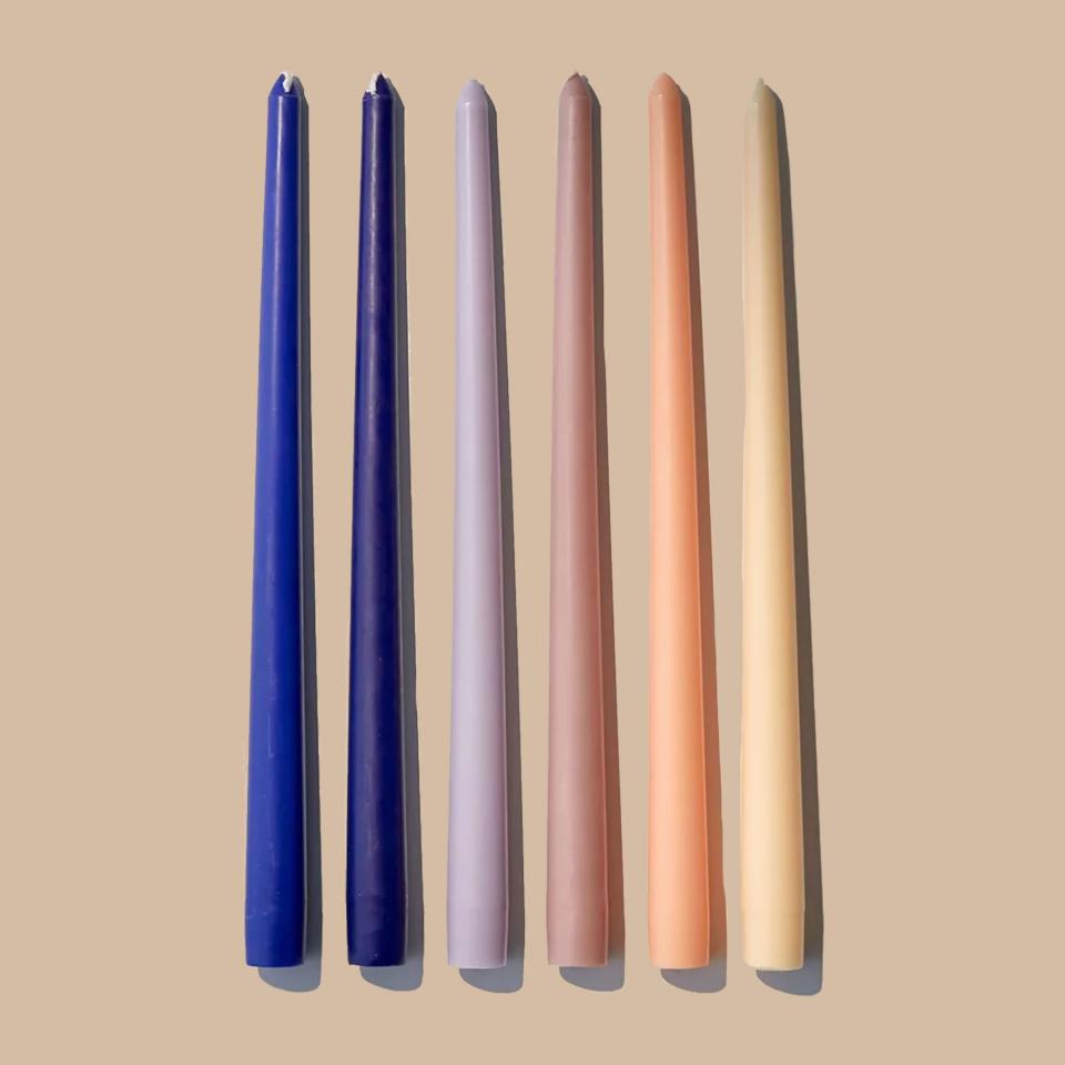 Urban Outfitters Multicolor Taper Candle