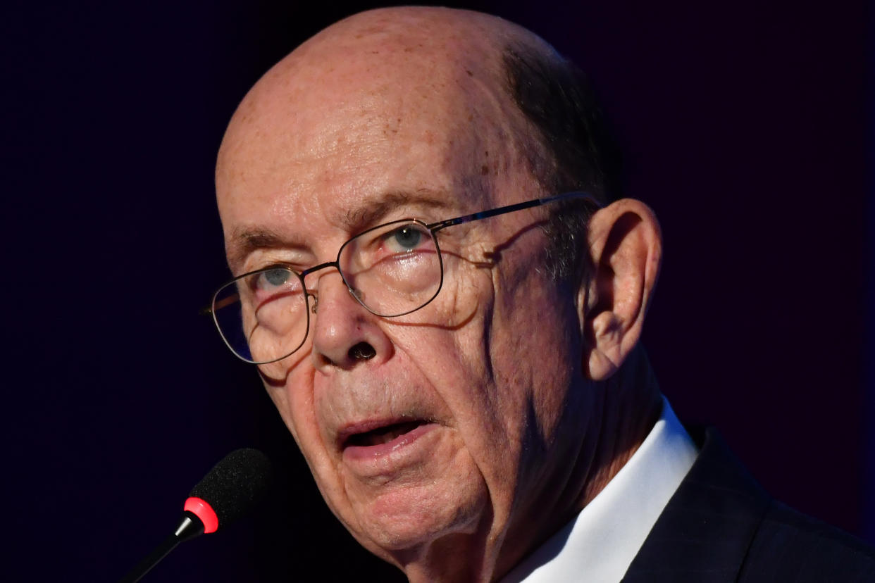 Commerce Secretary Wilbur Ross reportedly pressured NOAA to support Trump's claims about Alabama. (Photo: NELSON ALMEIDA/AFP/Getty Images)