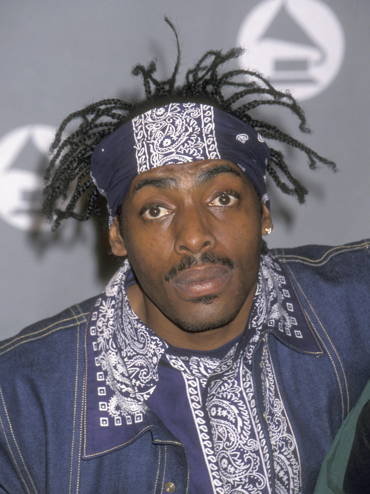 American rapper Coolio, best known for single 'Gangsta's Paradise
