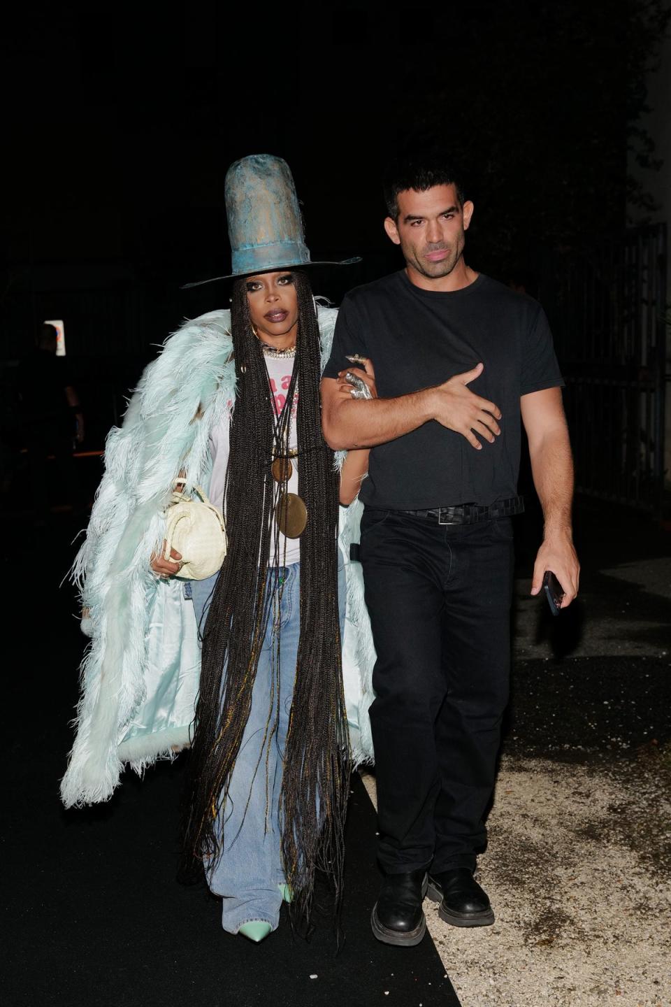 Erykah Badu at Bottega Venetta (Getty Images for Bottega Venetta)