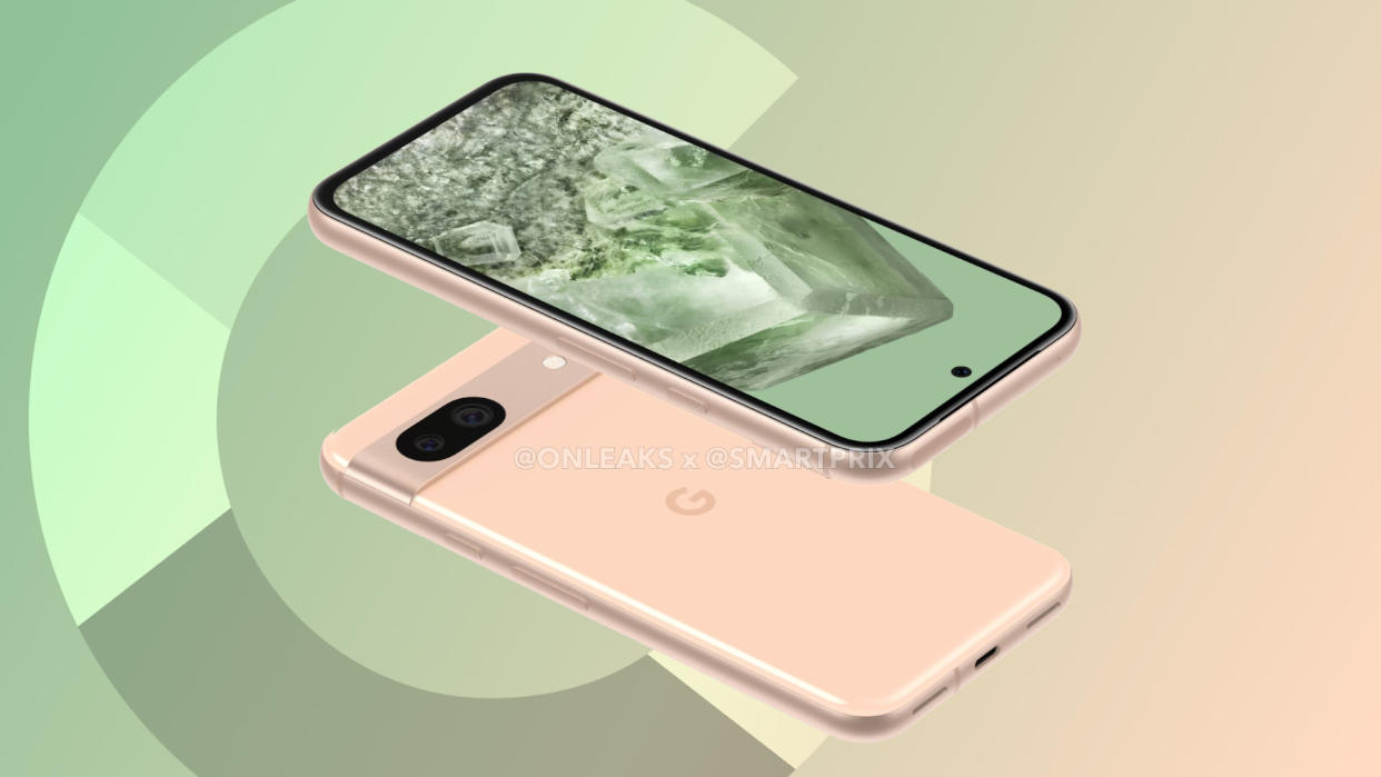  Google Pixel 8a renders. 