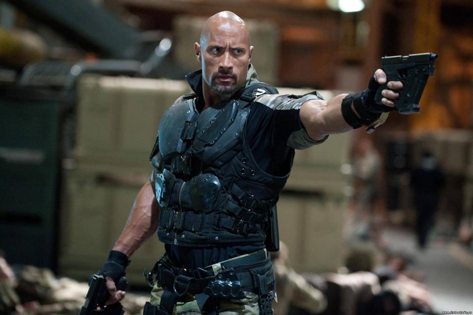 g.i. joe retaliation the rock