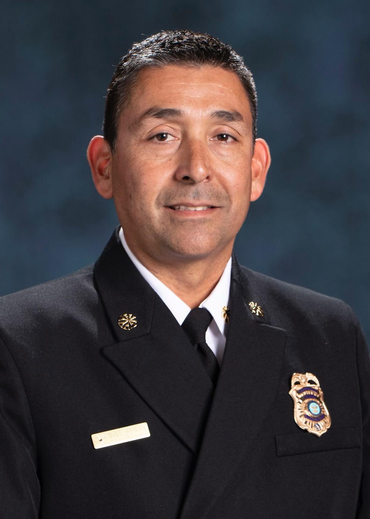 Assistant fire Chief Mike Duran III