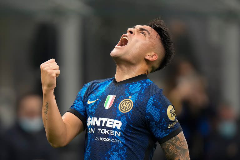 Lautaro Martínez buscará marcar en la Copa Italia