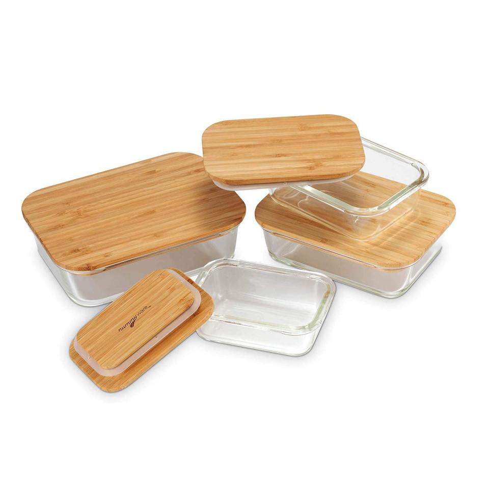 Best Sustainable Set: Nummyware Plastic-Free Glass Food Containers