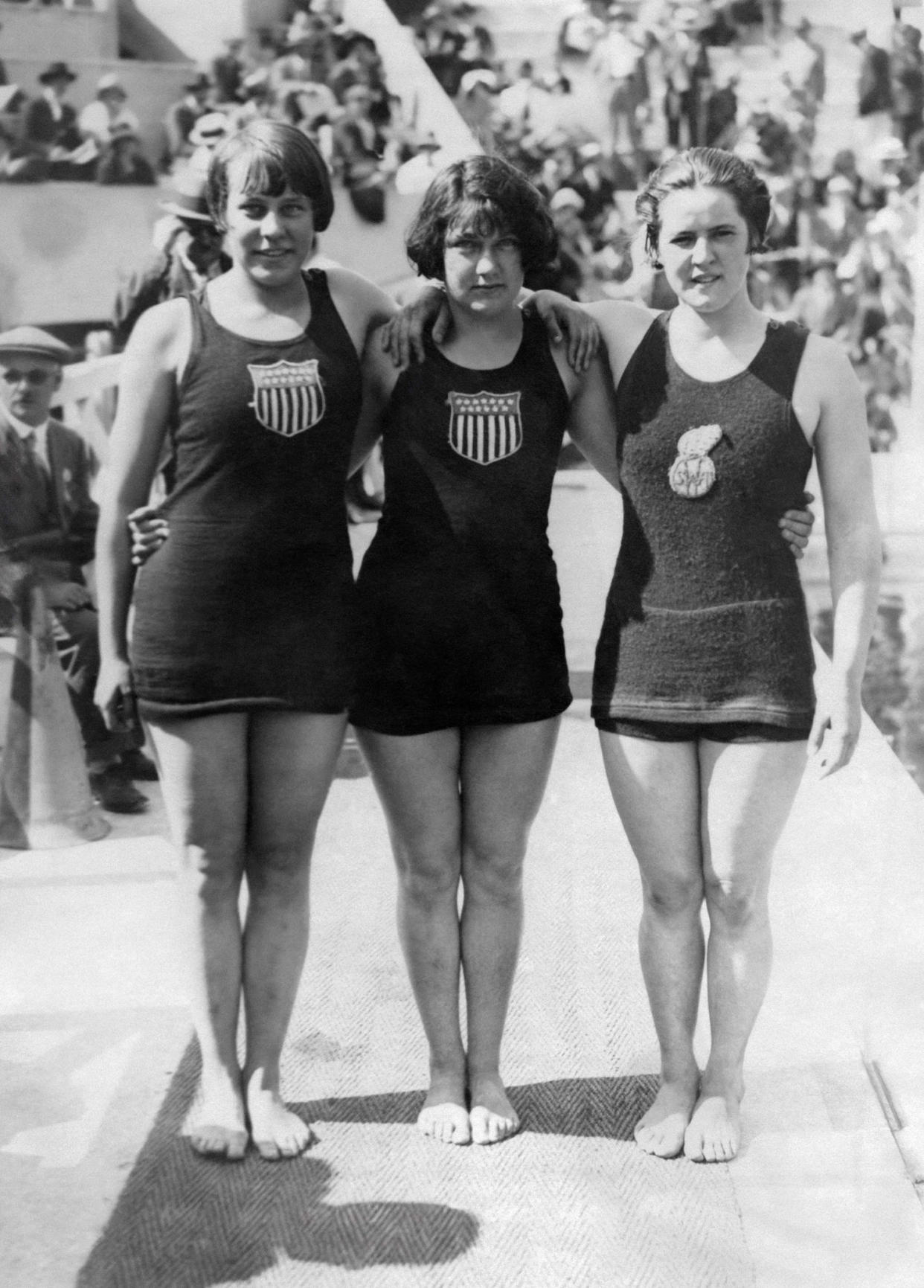 OLY-1924-PARIS-SWIMMING (AFP via Getty Images)