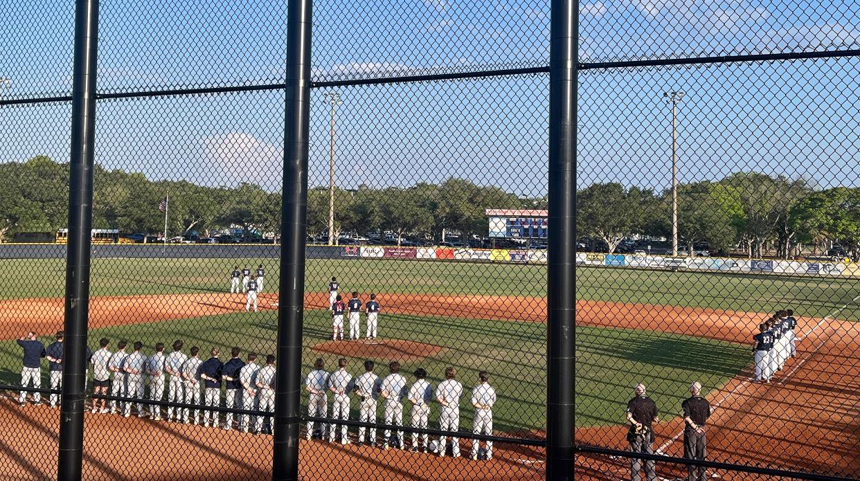 Out-of-Door Academy visited Manatee High at G.T. Bray Park Tuesday evening in Bradenton.