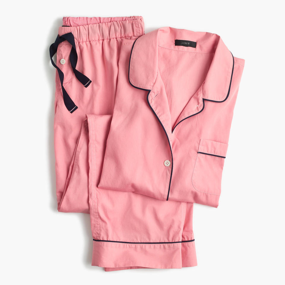 J. Crew Pink Pajama Set